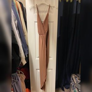 Spaghetti Strap Racerback Dress